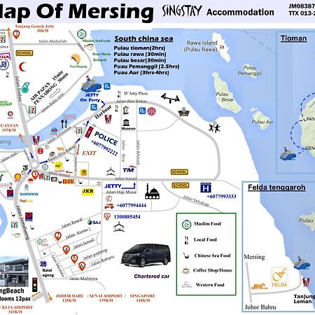 Singvillage Holiday House Mersing Εξωτερικό φωτογραφία
